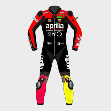 Aleix Espargaro Aprilia 2019 Motogp Motorbike Racing Leather Suit