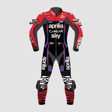 Aleix Espargaro Aprilia 2023 Motogp Motorbike Racing Leather Suit