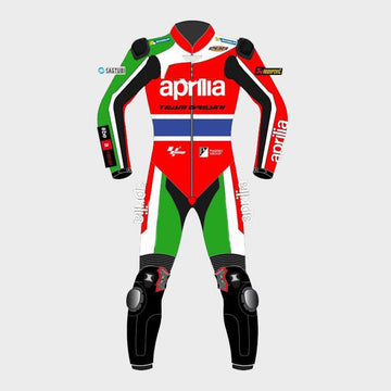 Aleix Espargaro Aprila 2017 Motogp Motorbike Racing Leather Suit