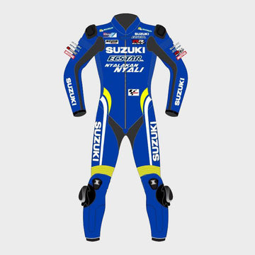 Alex Rins Suzuki 2018 Motorbike Racing leather suit