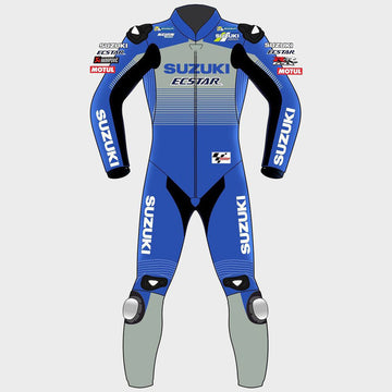Alex Rins Suzuki 2020 Motorbike Racing Leather Suit