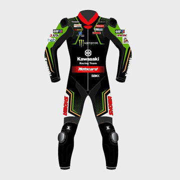 Alex Lowes Kawasaki WSBK 2020 Racing Motorbike Leather Suit
