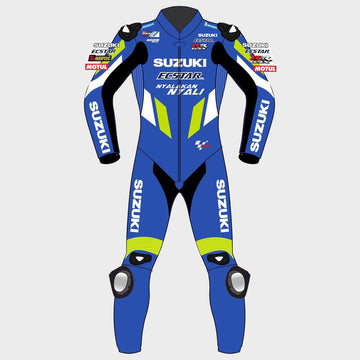 Alex Rins Suzuki Motorbike Leather Suit