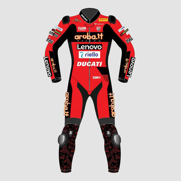 Alvaro Bautista Ducati WSBK 2022 Motogp Motorbike Racing Leather Suit