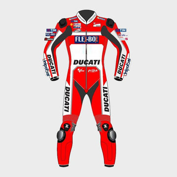 Andrea Dovizioso Ducati 2017 Motogp Motorbike Racing Leather Suit