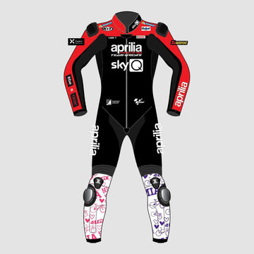 Aleix Espargaro Aprilia 2022 Motogp Motorbike Racing Leather Suit