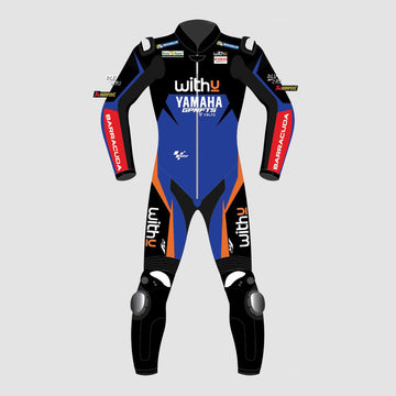 Darryn Binder Yamaha 2022 Motogp Motorbike Racing Leather Suit