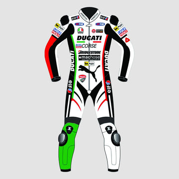 Ducati Motogp Motorbike Racing Leather Suit