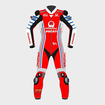Jack Miller Ducati 2020 Motogp Motorbike Racing Leather Suit