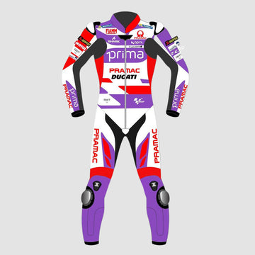 Jorge Martin Ducati Pramac 2023 Motogp Motorbike Racing Leather Suit