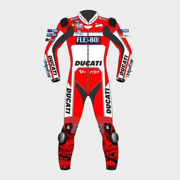 Lorenzo Ducati 2017 Motogp Motorbike Racing Leather Suit