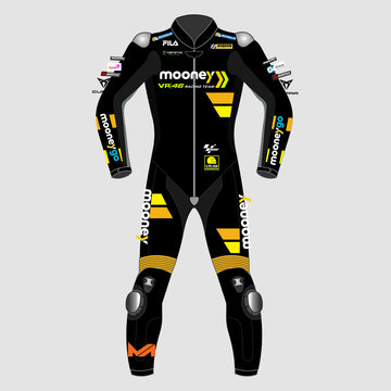 Luca Marini 2023 Mooney VR46 Motogp Motorbike Racing Leather Suit