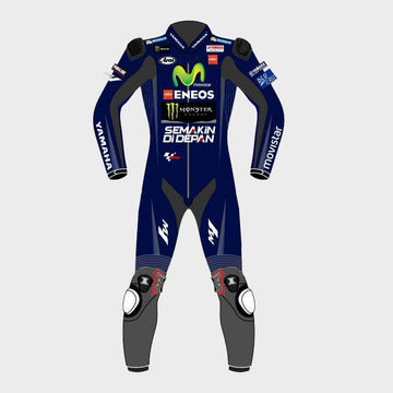 Maverick Vinales Movistar Yamaha 2017 Motogp Motorbike Racing Leather Suit