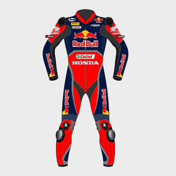 Nicky Hayden Red Bull Honda WSBK 2017 Motogp Motorbike Racing Leather Suit