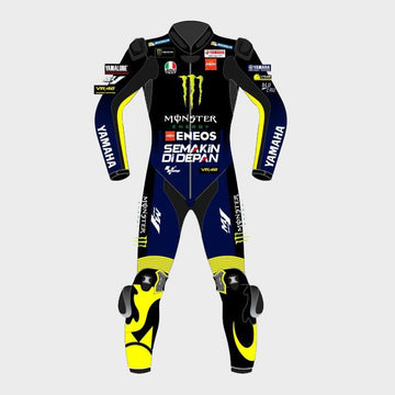 Yamaha Valentino Rossi 2019 Motogp Motorbike Racing Leather Suit