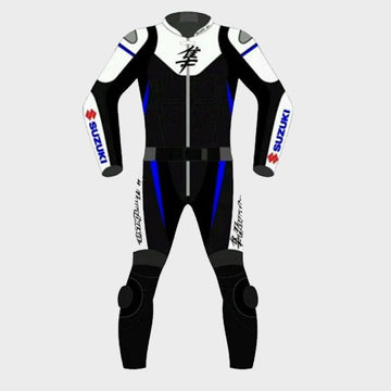 Suzuki Motogp Motorbike Racing Leather Suit