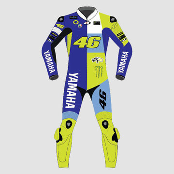 Valentino Rossi Motoranch Motogp Motorbike Racing Leather Suit