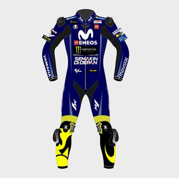 Valentino Rossi Movistar Yamaha 2018 Motogp Motorbike Racing Leather Suit