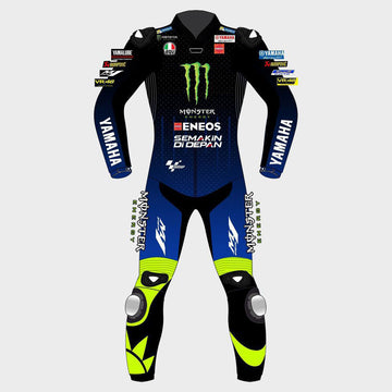 Valentino Rossi Yamaha 2020 Motogp Motorbike Racing Leather Suit