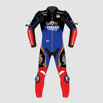 Andrea Dovizioso Yamaha 2022 Motogp Motorbike Racing Leather Suit