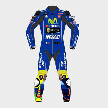 Yamaha Valentino Rossi 2017 Motogp Motorbike Racing Leather Suit