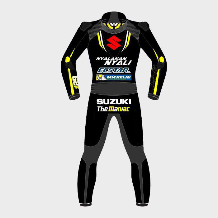 Aandrea Iannone Suzuki Black 2018 Motorbike Racing Leather Suit