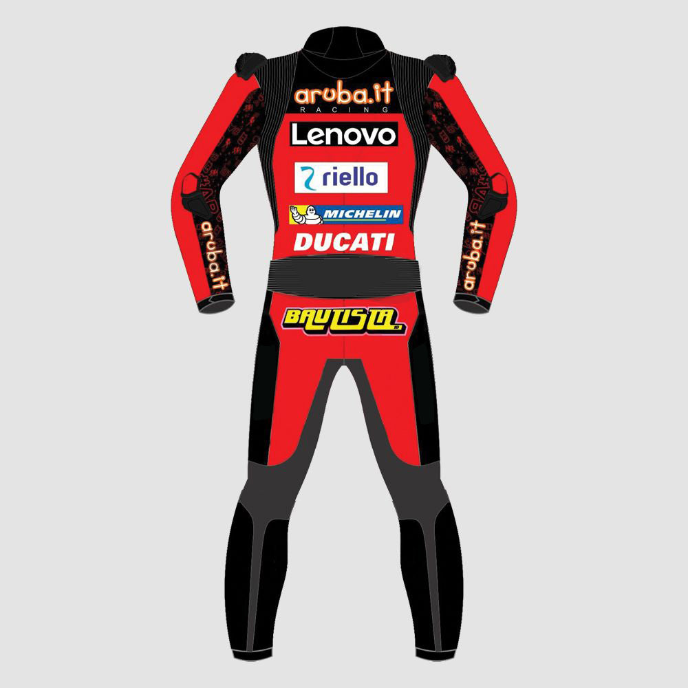 Alvaro Bautista Ducati WSBK 2022 Motogp Motorbike Racing Leather Suit