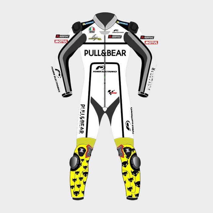 Alvaro Bautista Pull Bear Ducati 2017 Motogp Motorbike Racing Leather Suit