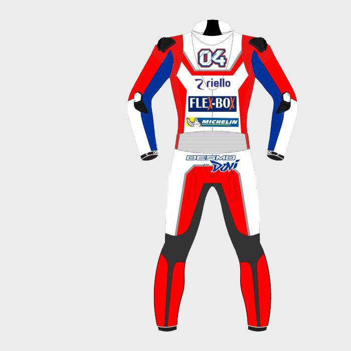 Andrea Dovizioso Ducati 2017 Motogp Motorbike Racing Leather Suit