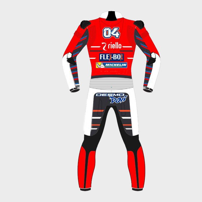 Andrea Dovizioso Ducati 2018 Motogp Motorbike Racing Leather Suit