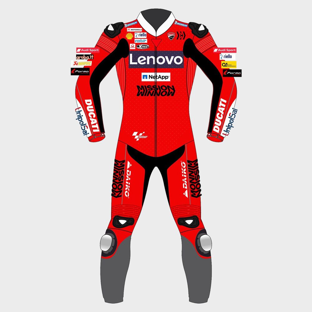 Andrea Dovizioso Ducati 2020 Motogp Motorbike Racing Leather Suit