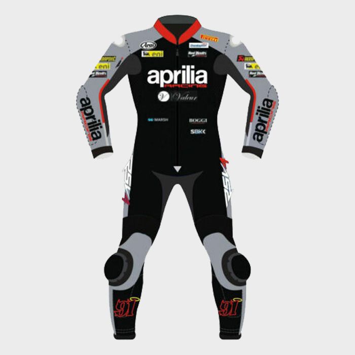 Aprilia Motogp Motorbike Racing Leather Suit