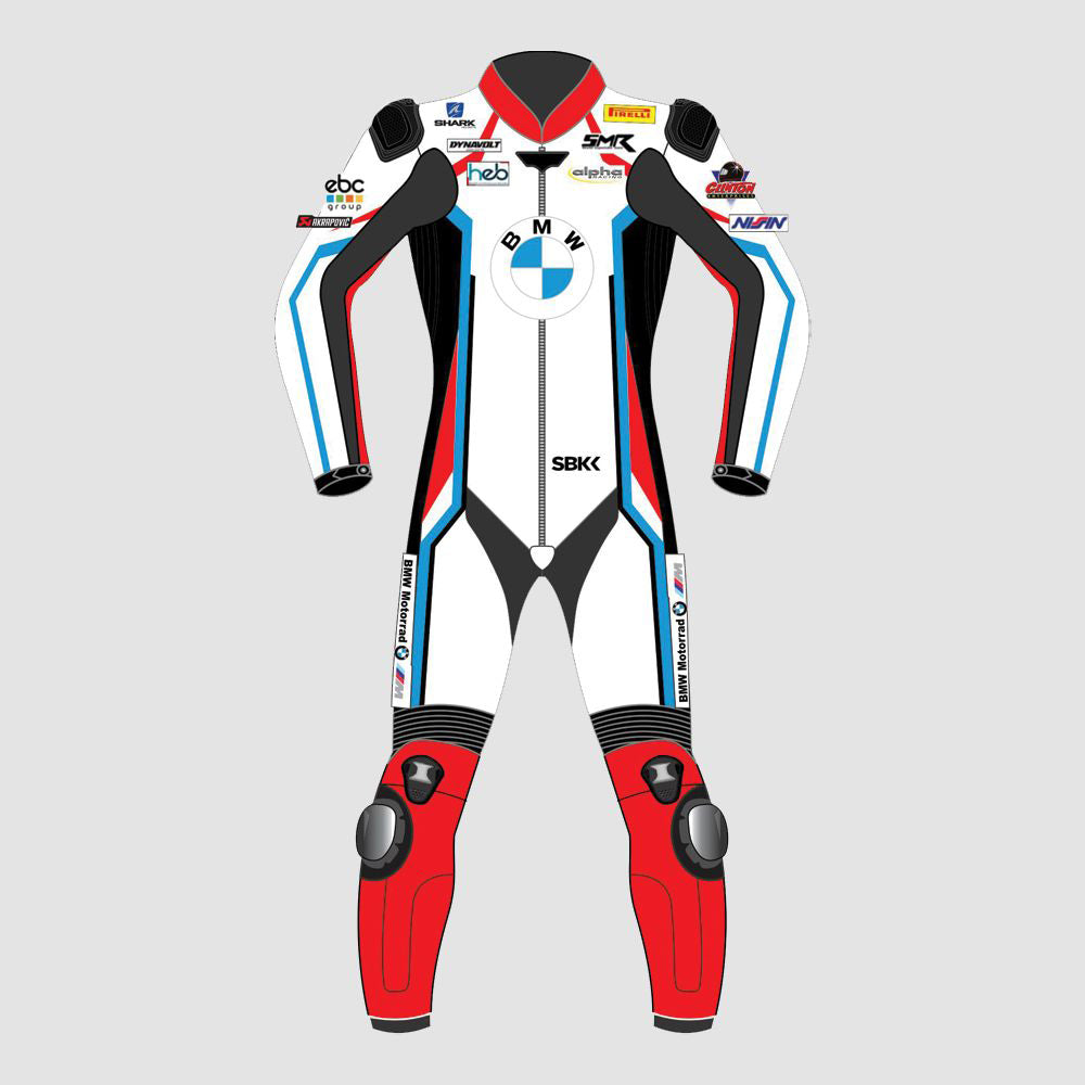 BMW Motorrad Scott Redding WSBK 2022 Motogp Motorbike Racing Leather Suit
