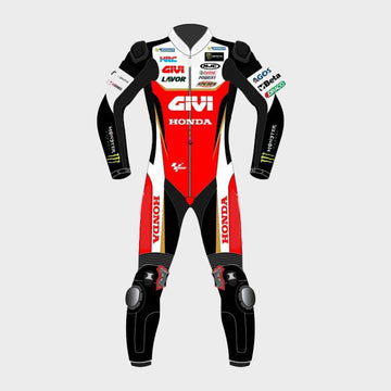 Cal Crutchlow Lcr Honda 2019 Motogp Motorbike Racing Leather Suit