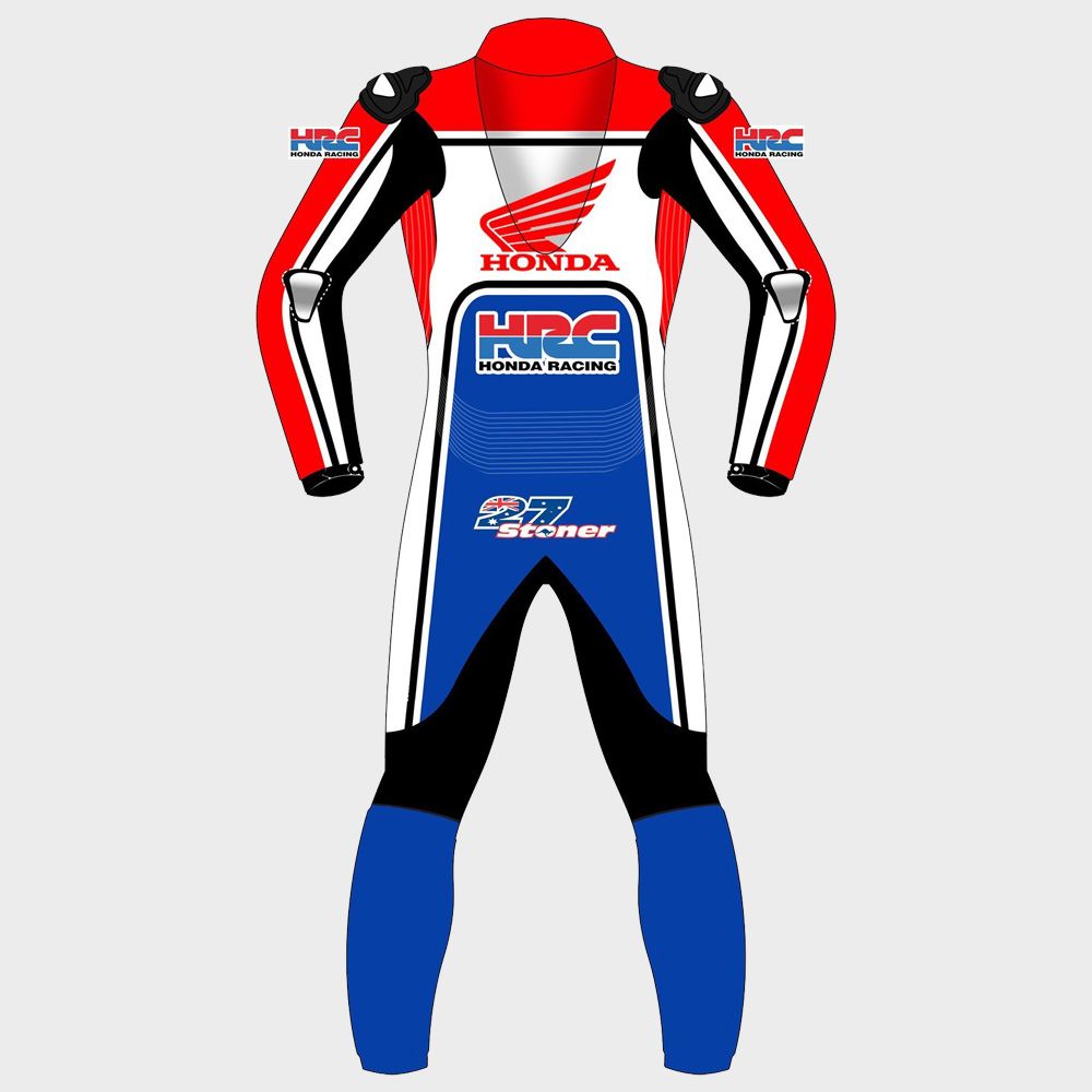 Casey Stoner Honda HRC Motogp 2020 Motorbike Racing Leather Suit