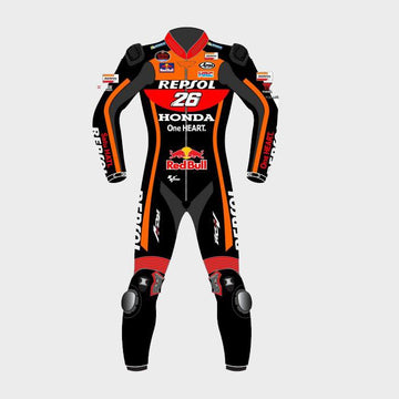 Dani Pedrosa 26 Honda Repsol Black 2017 Motogp Motorbike Racing Leather Suit