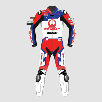 Jorge Martin Ducati 2022 Motogp Motorbike Racing Leather Suit