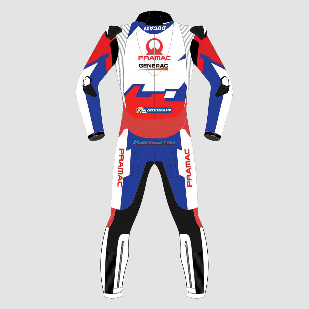 Jorge Martin Ducati 2022 Motogp Motorbike Racing Leather Suit