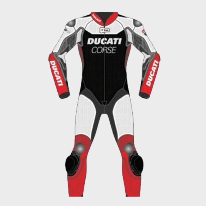 Ducati Corse Motogp Motorbike Racing Leather Suit