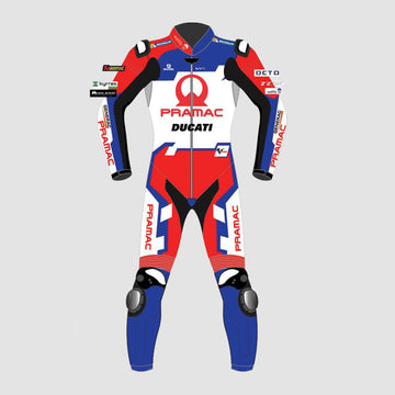 Johann Zarco Ducati 2022 Motogp Motorbike Racing Leather Suit