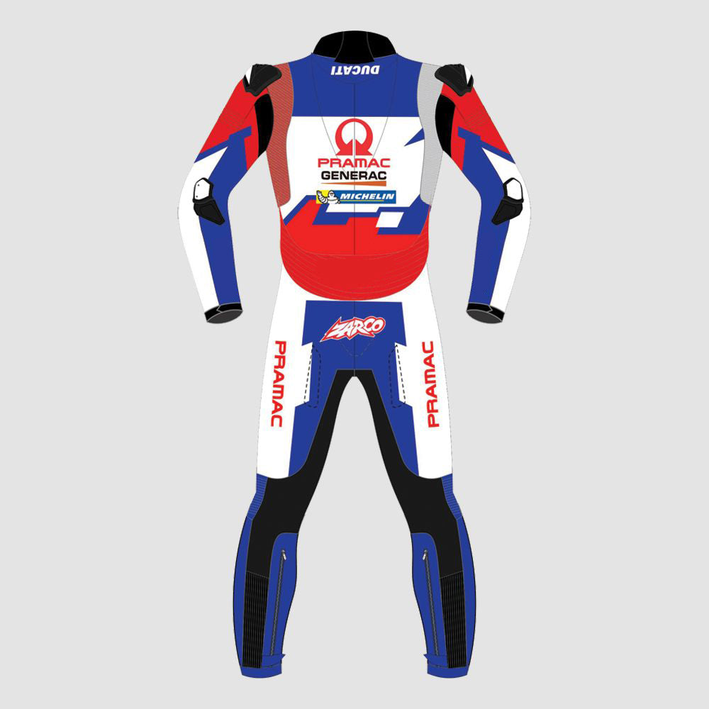Johann Zarco Ducati 2022 Motogp Motorbike Racing Leather Suit