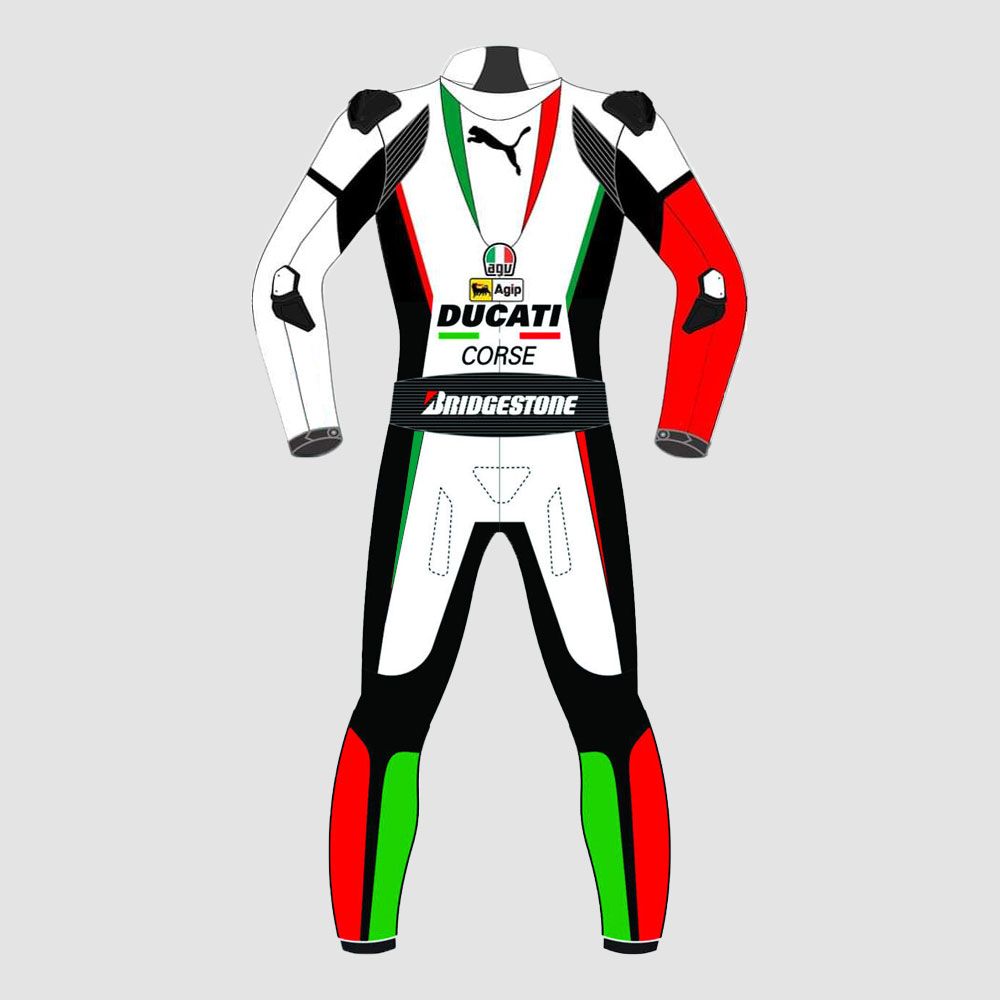 Ducati Motogp Motorbike Racing Leather Suit