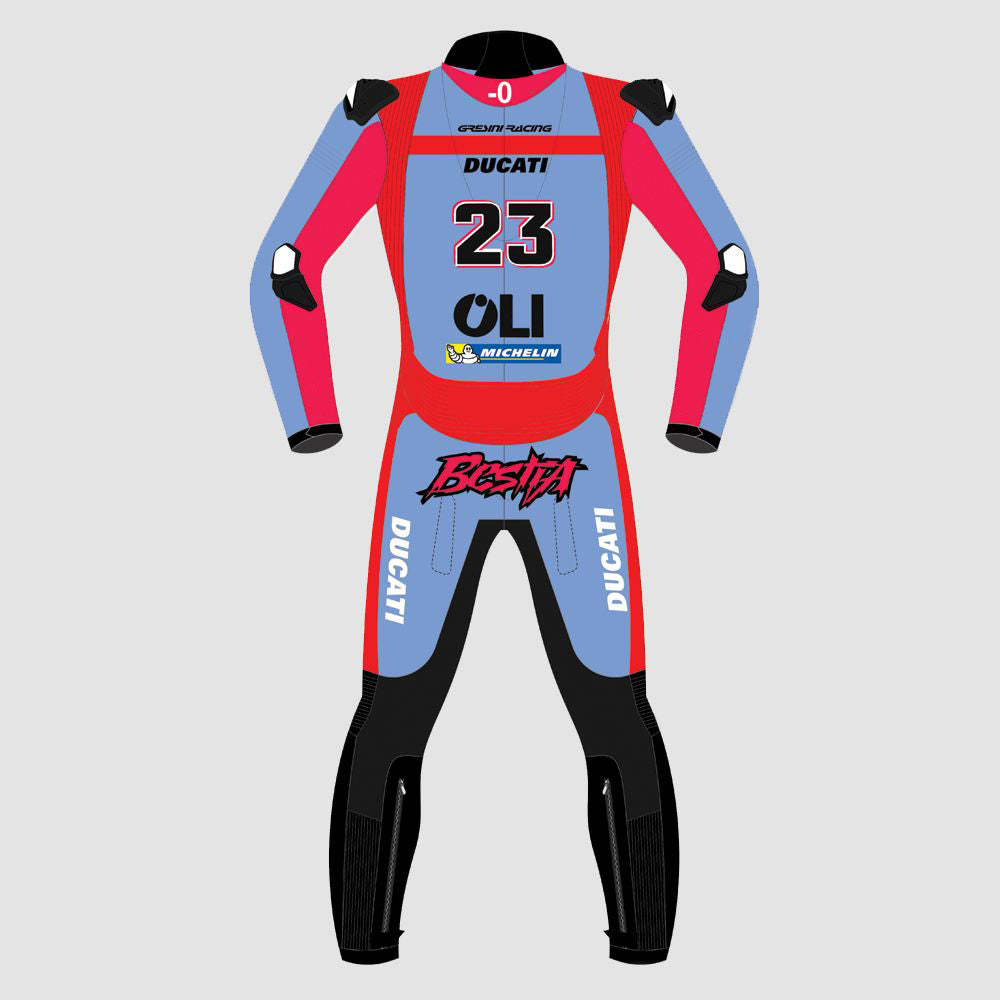 Enea Bastianini Ducati 2022 Motogp Motorbike Racing Leather Suit