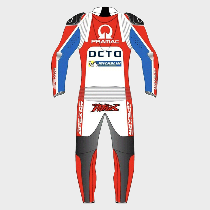 Ducati Pramac Motogp Motorbike Racing Leather Suit