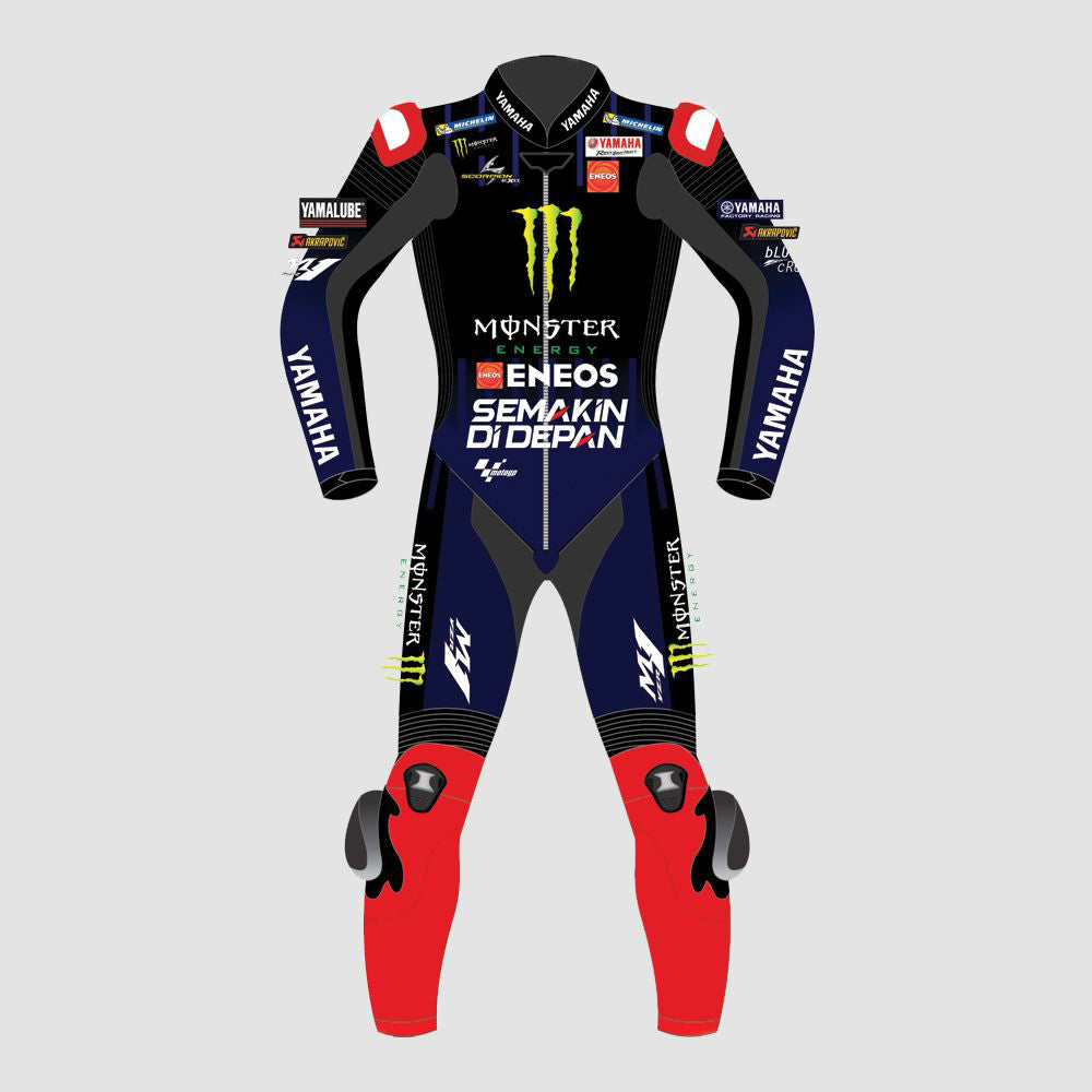 Fabio Guartararo Yamaha Monster Energy 2022 Motogp Motorbike Racing Leather Suit