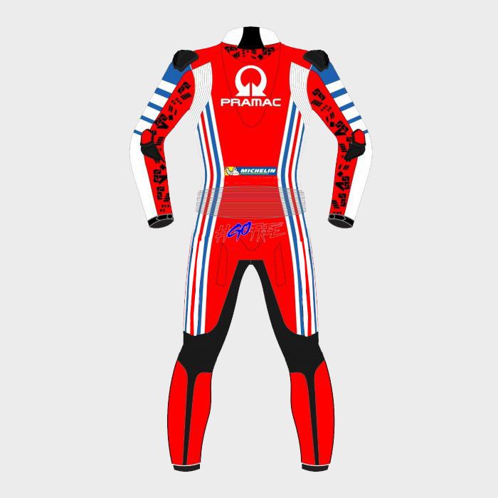Chaz Davie Ducati WSBK 2020 Motogp Motorbike Racing Leather Suit