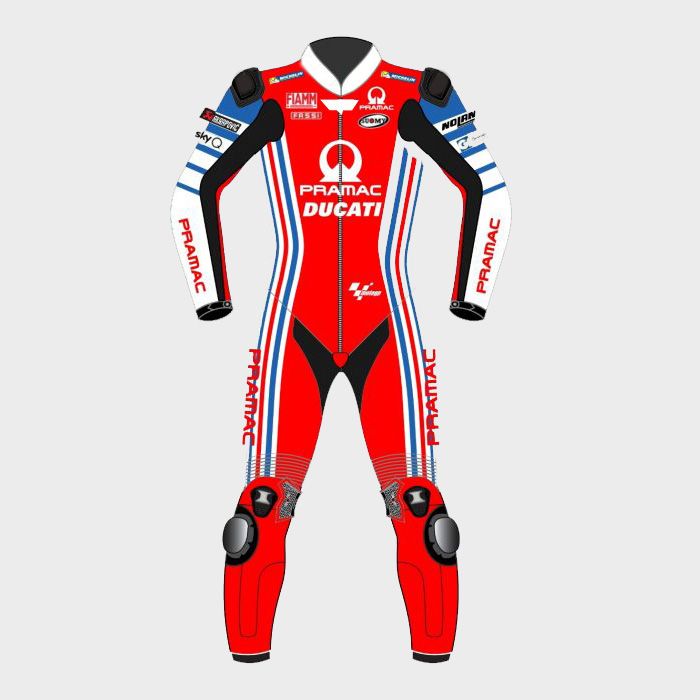 Chaz Davie Ducati WSBK 2020 Motogp Motorbike Racing Leather Suit