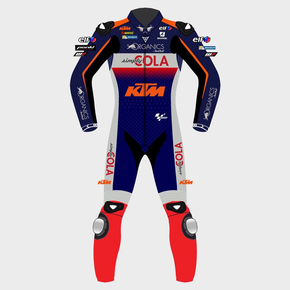 Iker Lecuon KTM 2020 Motogp Motorbike Racing Leather Suit