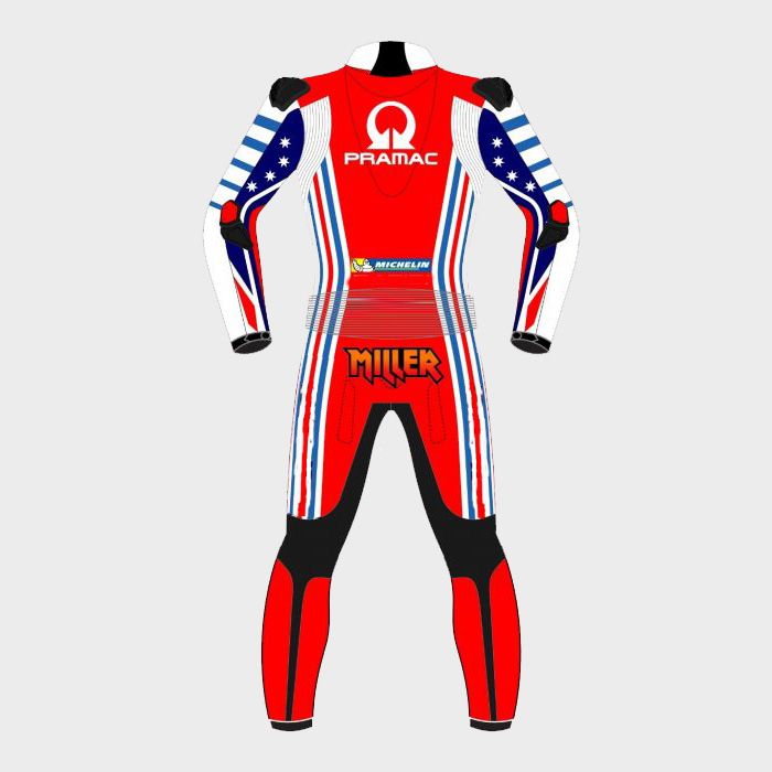 Jack Miller Ducati 2020 Motogp Motorbike Racing Leather Suit