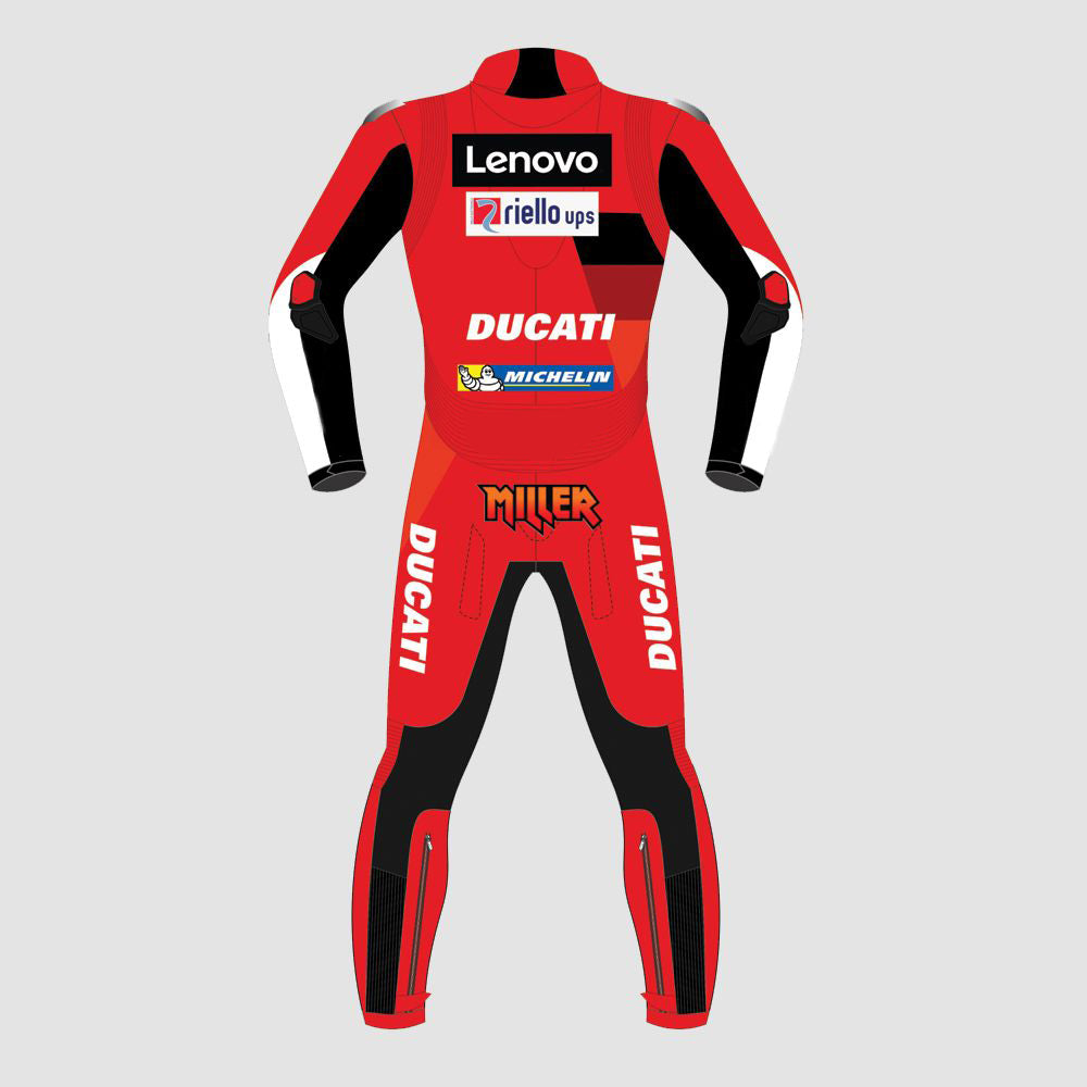 Jack Miller 2022 Motogp Motorbike Racing Leather Suit
